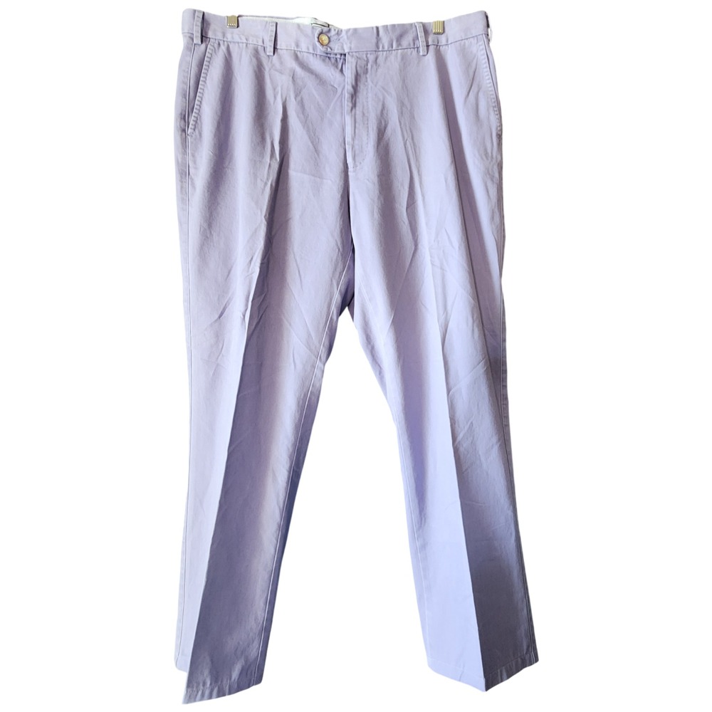 Peter Millar Golf Chino Pants Men's 40x29 Pima Cotton Purple‎ Lilac MS16B84